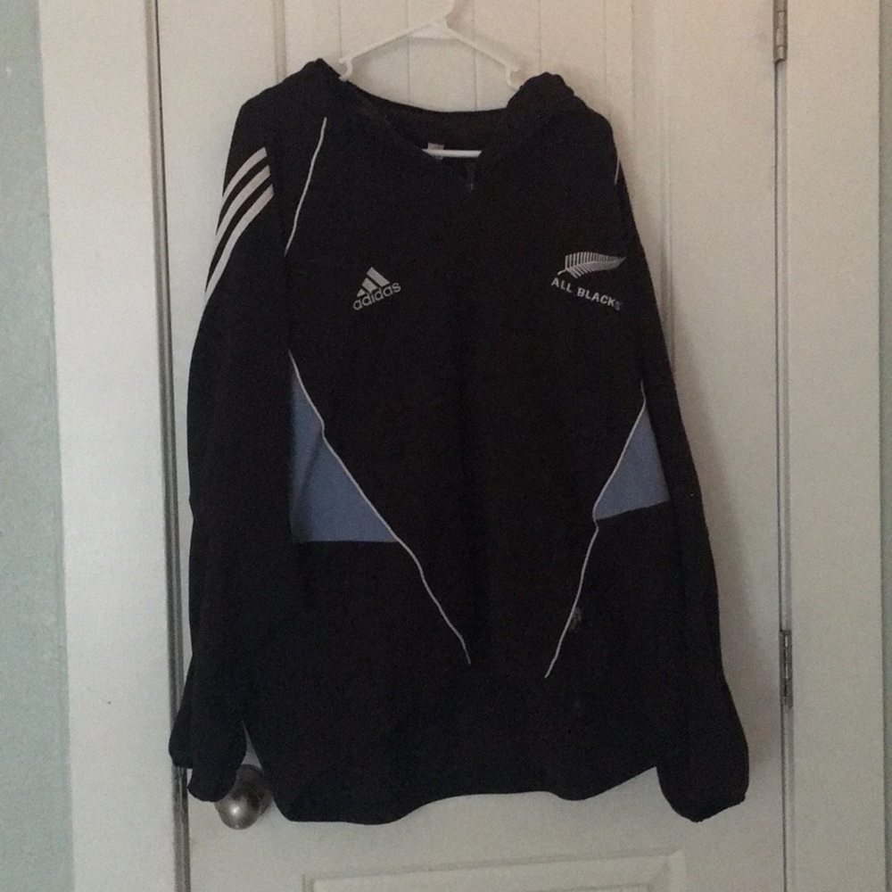 Men’s All Black Adidas Pullover